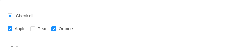 Checkbox 多选框 - 图2
