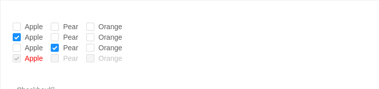 Checkbox 多选框 - 图5